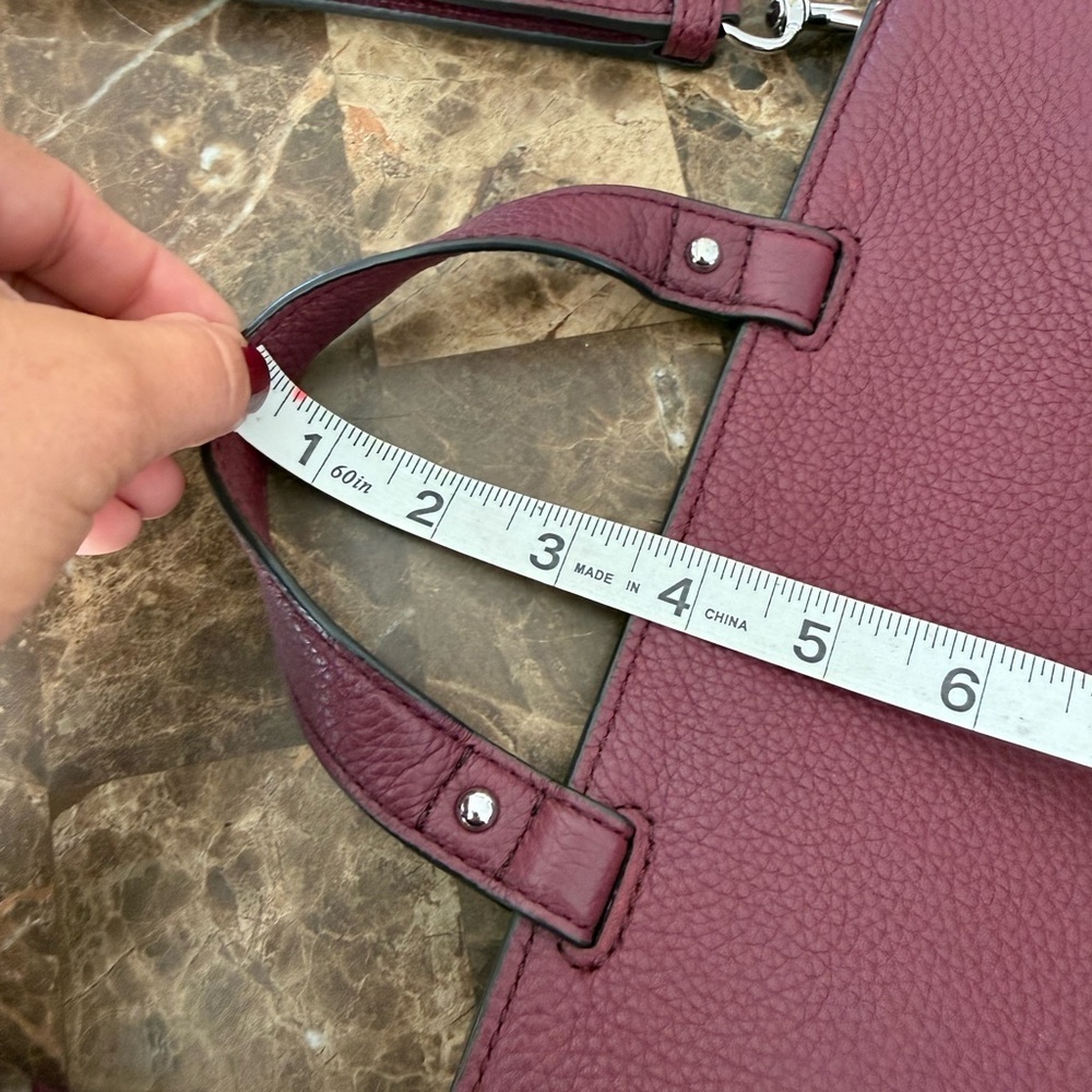 Elegant Burgundy Rebecca Minkoff #6 - Picture 14 of 16